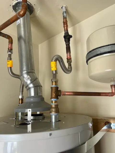 Water heater installation and plumbing repair in Country Meadows